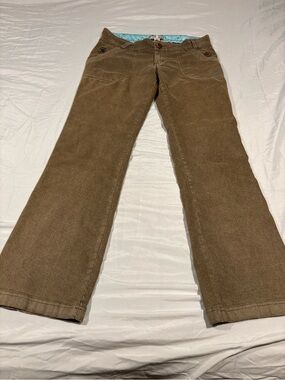 Rip Curl The Search Heritage Jeans Size 7 Teal Belt Loop Accent Flawed